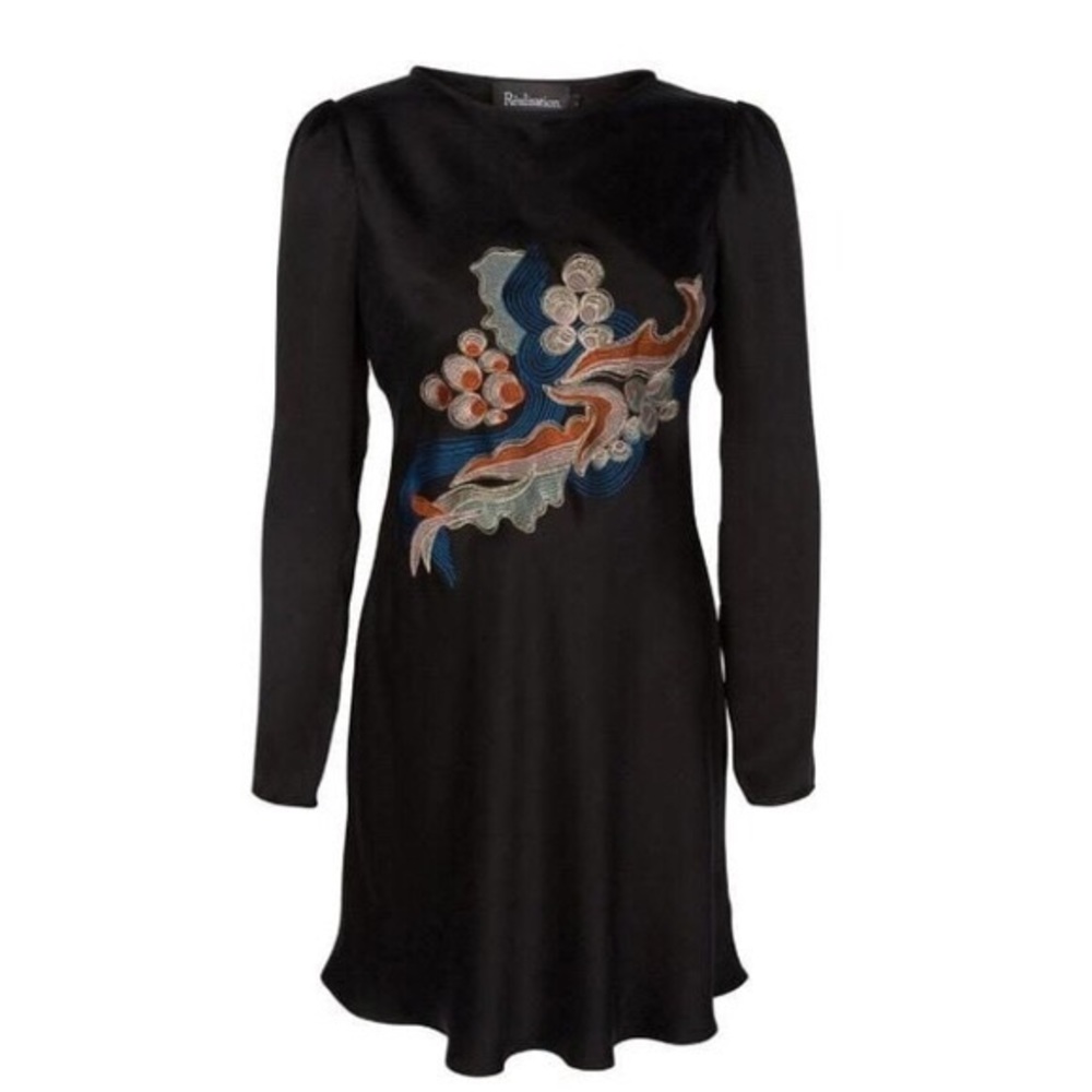 Réalisation Rainey silk dress